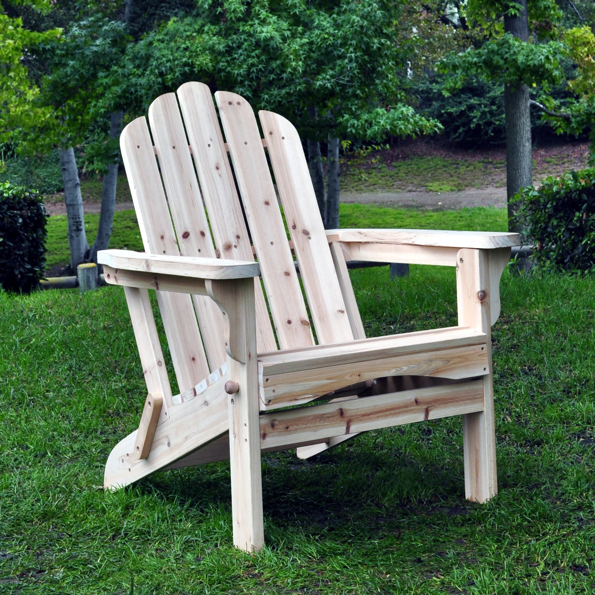 Marina Adirondack Folding Chair
 - Natural