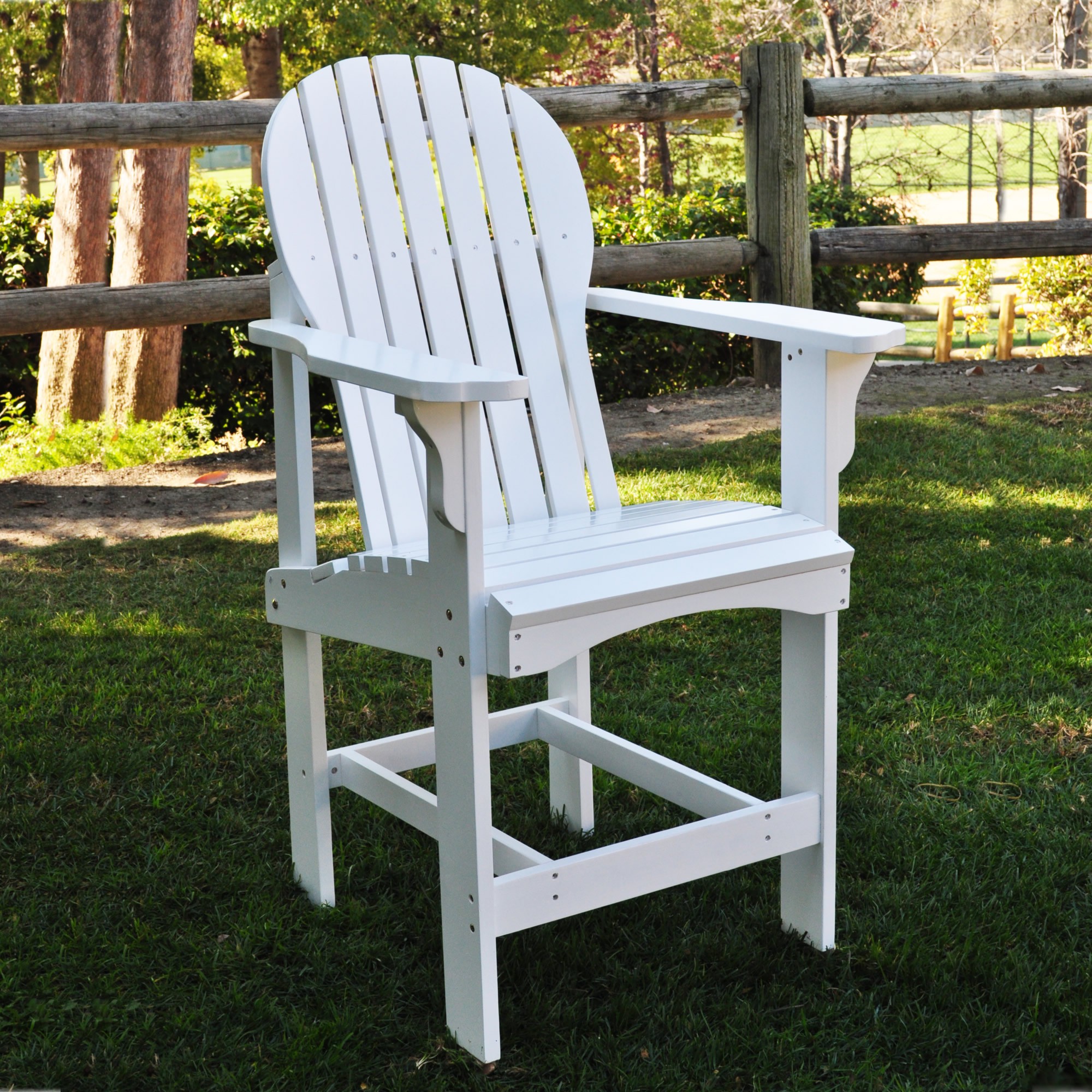 Captiva Counter High Chair - White