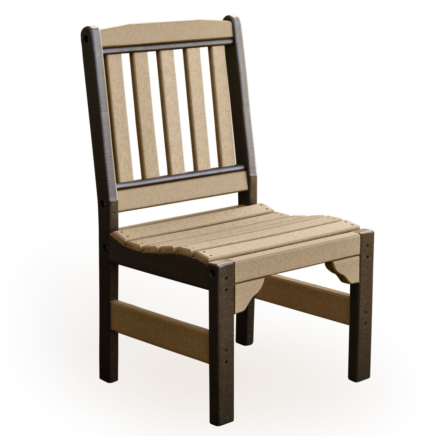 Poly Lumber Garden Chair w/o Arms