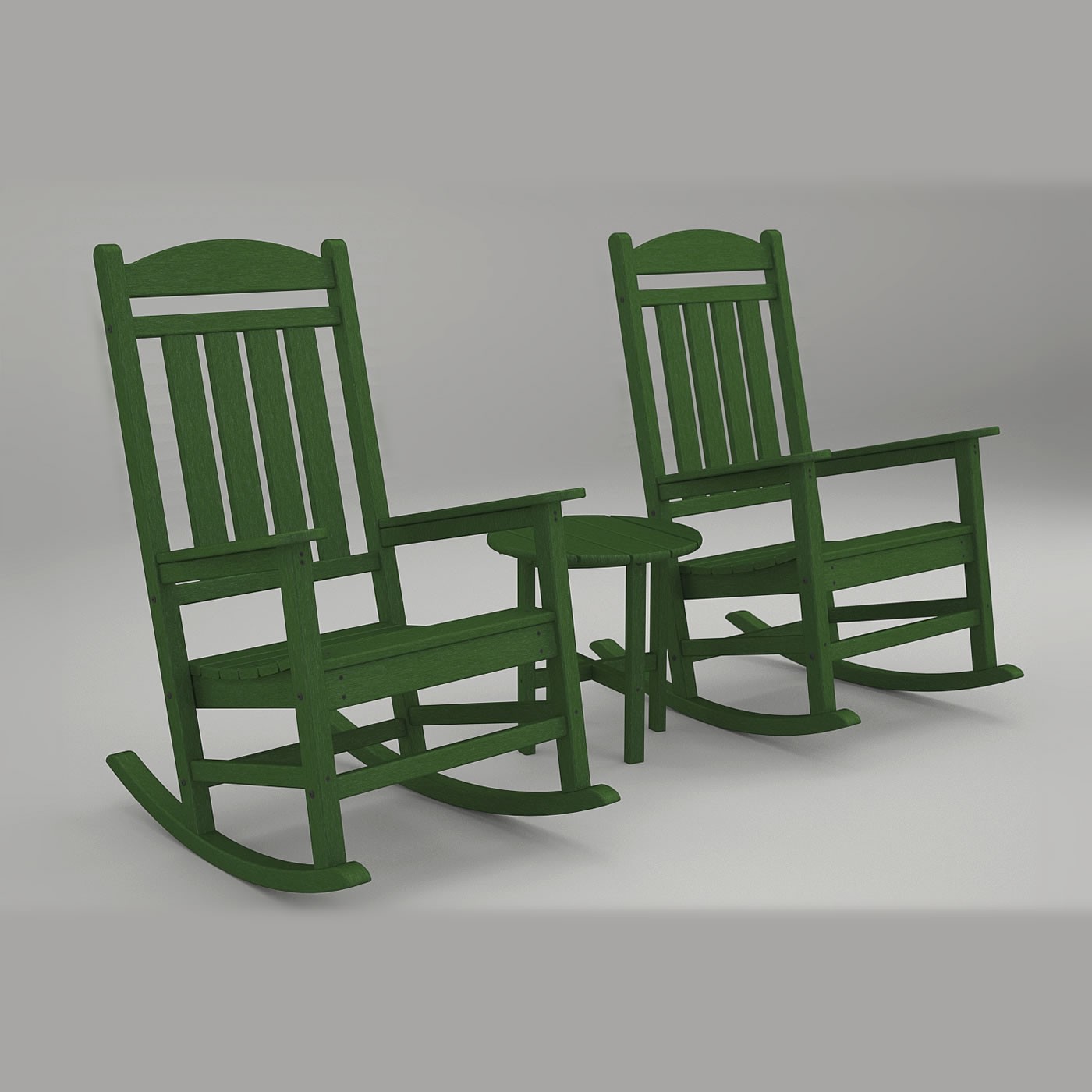 Poly-Wood® Presidential Rocker Set