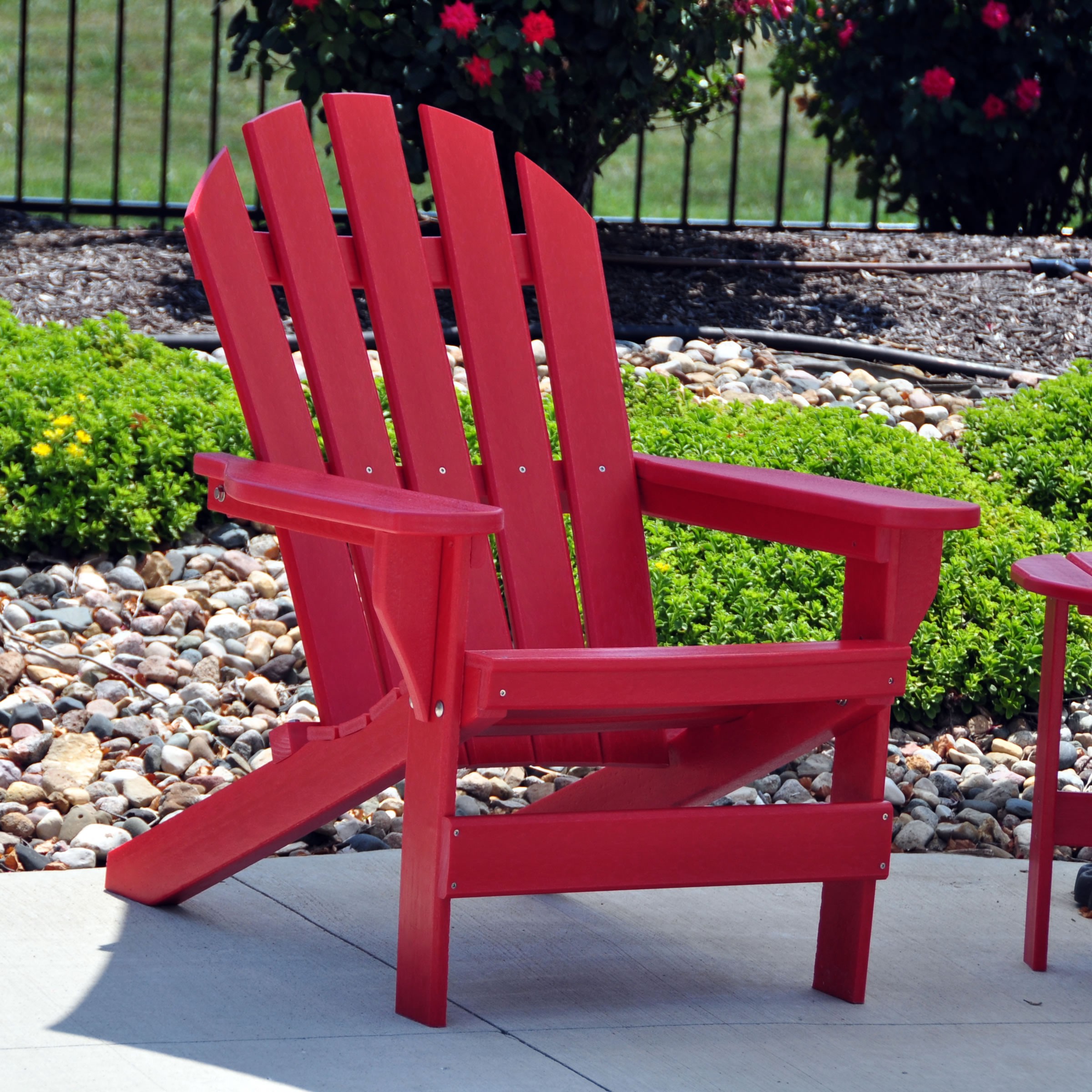 Frog Furnishings Cape Cod Adirondack Chair - Red