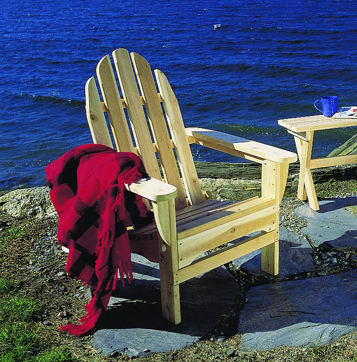 Rustic Natural Cedar Adirondack Chair