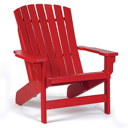 Siesta Recycled Poly Lumber Westport Adirondack Chair