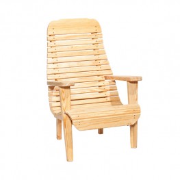 Poly Lumber Wood Easy Chair