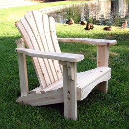 Sanibel Kids Adirondack Chair
 - Natural