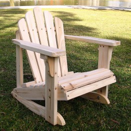 Westport Kids Adirondack Rocker
 - Natural