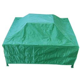 Square Fire Pit Cover - Green