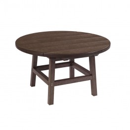 CR Plastics 32in Round Cocktail Table with Legs