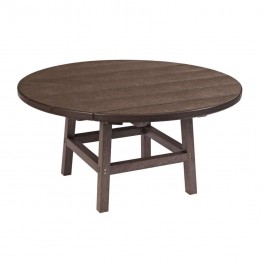 CR Plastics 37in Round Cocktail Table with Legs