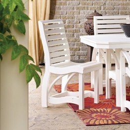 CR Plastics St Tropez Dining Side Chair       