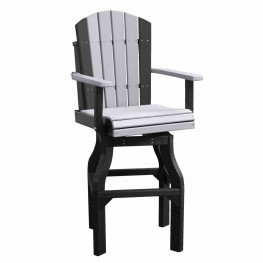 Crestville Adirondack Captain Swivel Bar Chair