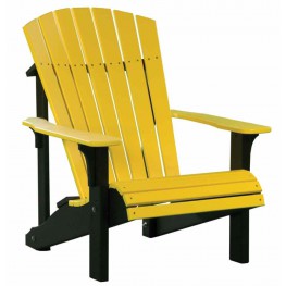 Crestville Deluxe Adirondack Chair in Solid Tropical Colors