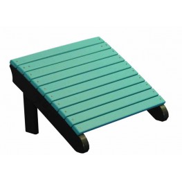 Crestville Deluxe Adirondack Footrest in Solid Tropical Colors