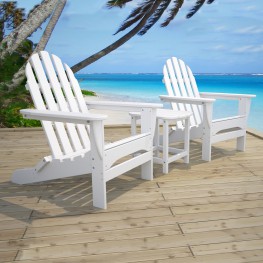 Poly-Wood® Adirondack Bay Seating Set