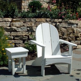 Recycled Plastic Kids Adirondack Chair