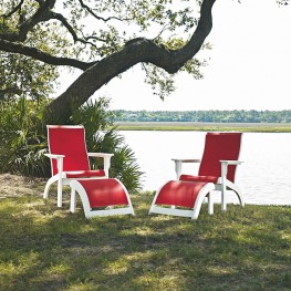 Telescope Casual Adirondack Recycled Plastic Sling Chair