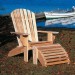 Rustic Natural Cedar Deluxe Adirondack Chair