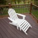 Shown with Cape Cod Folding Adirondack Ottoman - sold separately
